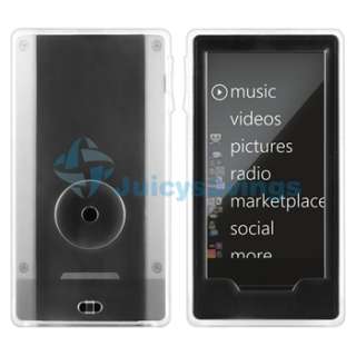 Clear Hard Case For Microsoft Zune 16GB 32GB  Player  