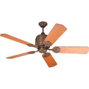   , Kona Bay Rustic Iron 52 Outdoor Ceiling Fan with B552S DO4 Blades