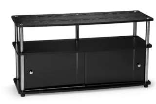Convenience Concepts Wood 42 LCD TV Stand w/Glass Door  