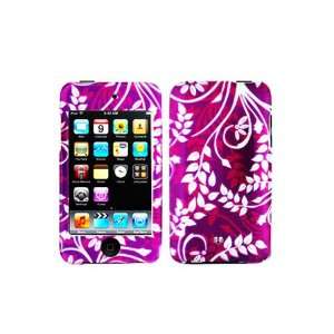 iPod Touch 2nd and 3rd Generation Graphic Case   Purple Flower (Free 