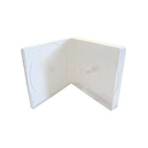  400 White Color CD/DVD Box up to 16 Discs Electronics