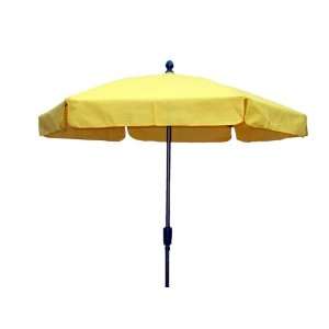   7GCRC YEL 7.5 Foot Garden Umbrella, Yellow Patio, Lawn & Garden