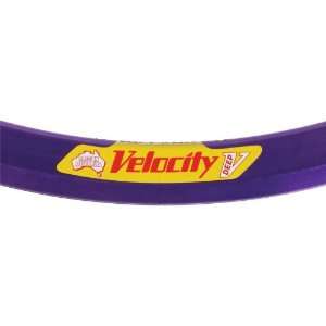  Velocity Deep V Rim   700 x 20/23   32H Purple, NMSW 