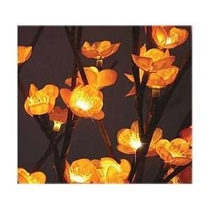   Battery Operated LED Amber Plum 60 Bulb   20 Inches