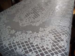 IVORY LACE TABLECLOTH RECTANGLE 73 X 56 ITCF185  