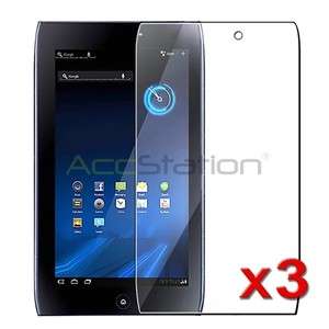 3X For Acer Iconia Tab Tablet A100 Clear Screen Protector Film LCD 