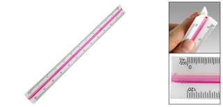 Architect Engineering Plastic Triangle Scale Ruler 12.5  