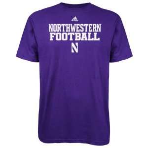  Northwestern Wildcats Purple adidas 2012 Football Practice 
