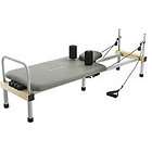 NEW Core Tech Adjustable Pilates Machine Rolling Seat Exercise Chart 