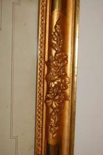 SUPERB GOLD PLATED EMPIRE PICTURE FRAME AUSTRIA c1850  