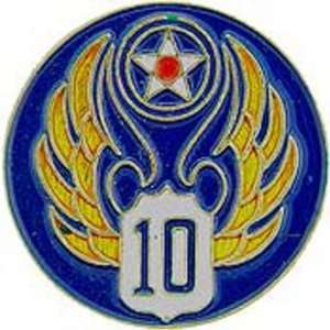  U.S. Air Force 10th Air Force Pin 1 Arts, Crafts 