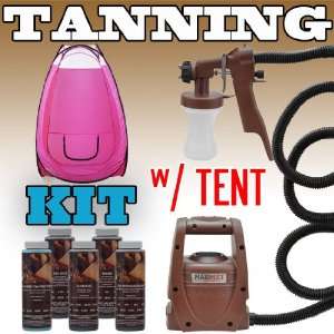   Sunless Spray Mate Tanning KIT Machine Pink TENT Airbrush Tan Maximist