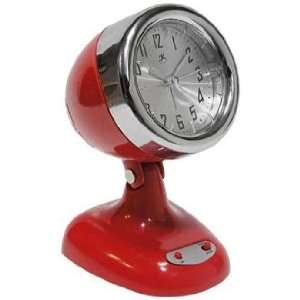  Spot Light Red 6 1/2 High Retro Alarm Clock