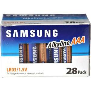  Samsung L3285WDPA3 Alkaline AAA Battery (28 Pack 
