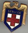 WWII U.S. Red Cross Badge  