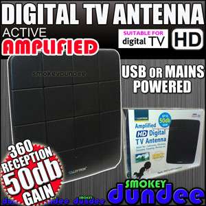 50db LLOYTRON HD AMPLIFIED DIGITAL TV ANTENNA AERIAL 5052337002702 