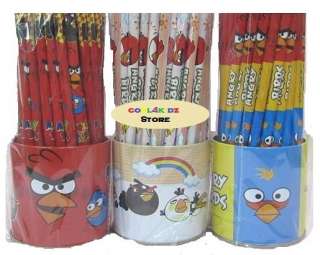 ANGRY BIRDS Pencils   For School, Stocking Fillers, Party Bags 