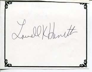 Laurell K. Hamilton Anita Blake Vampire Hunter Author Signed Autograph 