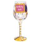Lolita Love My Wine Birthday Girl Wine Glass