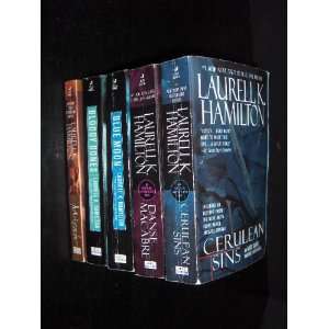 Anita Blake Vampire Hunter 5 Book Set (Paperback) Laurell K. Hamilton 