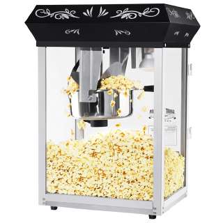 Great Northern Popcorn Vintage Black Foundation Popcorn Popper Machine 