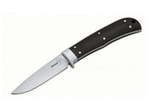   Boker Plus Gents Scalpel Fixed Blade Knife with Black Leather Sheath