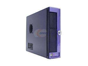    Ever Case E1290P L24 Black/Purple Steel MicroATX Desktop 