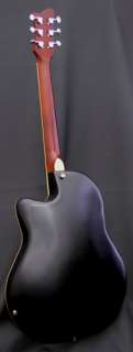 Gitano Acoustic Electric Guitar Maple top Roundback Blueburst  