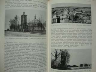 old LITHUANIAN HISTORY BOOK ARCHITECTURE  