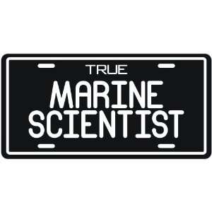  New  True Marine Scientist  License Plate Occupations 