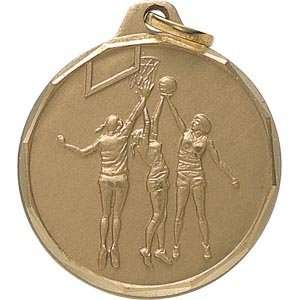  Basketball Medals, Female   1 1/4