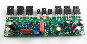 Assemble Mono L150W FET Power Amplifier Board IRFP240*6  
