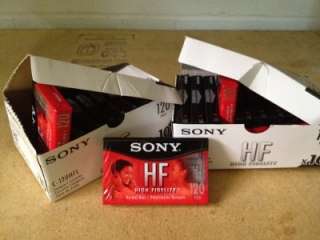   Sony C 120HFL 120 Minute High Fidelity Cassette Tape Tapes New  