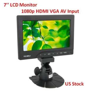 TFT LCD HDMI 1080p monitor for Car,VGA,PC,Camera  