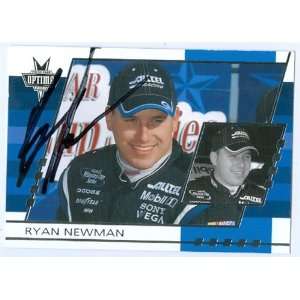  Ryan Newman autographed Trading Card (Auto Racing) Press 