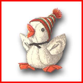 Vintage Stuffed Animal Pattern ~ Duck, Duckling  