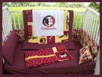 NEW baby crib bedding set mw FLORIDA STATE FSU fabric  