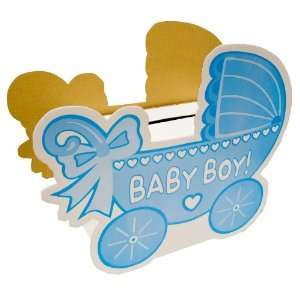  Baby Shower Baby Boy Carriage Wishing Well Box Baby