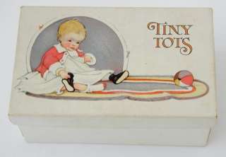 Old Box Ideal Baby Shoe Danvers MA Great Graphics  