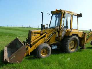 Ford 550 555 Digger Backhoe Workshop Manual and Parts Manual  