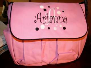 DIAPER BAG BABY TOTE EMBROIDERED PERSONALIZED  GIFT  