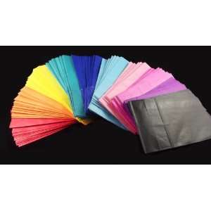 Solid Color Paper Sack Lunch Bags, Rainbow Assortment, 5.3125 Wide x 