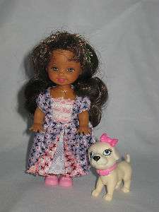 Mattel Barbie Kelly Princess Doll Figure  
