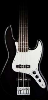   Standard Electric Jazz Bass Guitar J Bass V 5 String Black  
