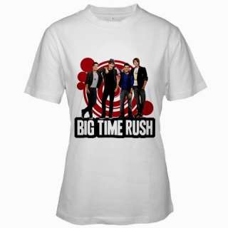 Big Time Rush T Shirt New Hoodie White Women Tee Available Size S,M 