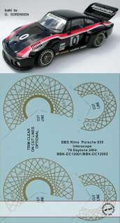 BBS rim decal (no other car decals) with correct pattern as used by 