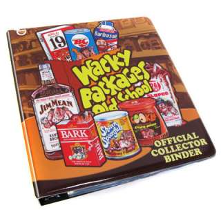 Wacky Packages Old School 1 Official Collectors Binder  