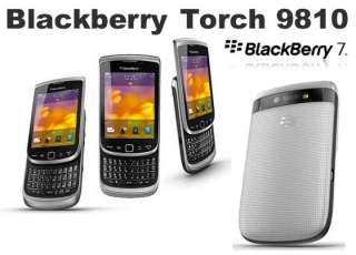 Brand New BlackBerry Torch 9810   8GB   Silver (AT&T) Unlocked 