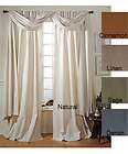 NIP, Eco Thai Curtain Panel Pair DENIM 24x84L