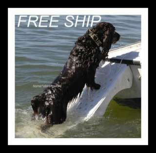 SUPER SKAMPER RAMP SKR3 DOG Cat PET Pool Boat SAFETY LADDER Steps